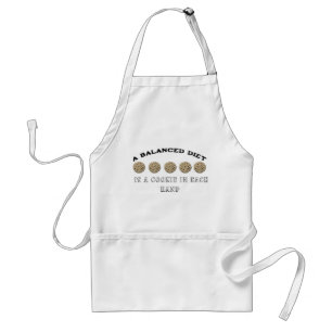 Funny cookie apron