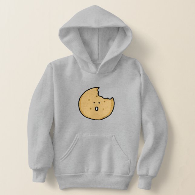Funny Cookie Cartoon with Bite (Laydown)
