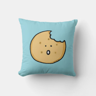 Funny Cookie Cartoon with Bite Cushion