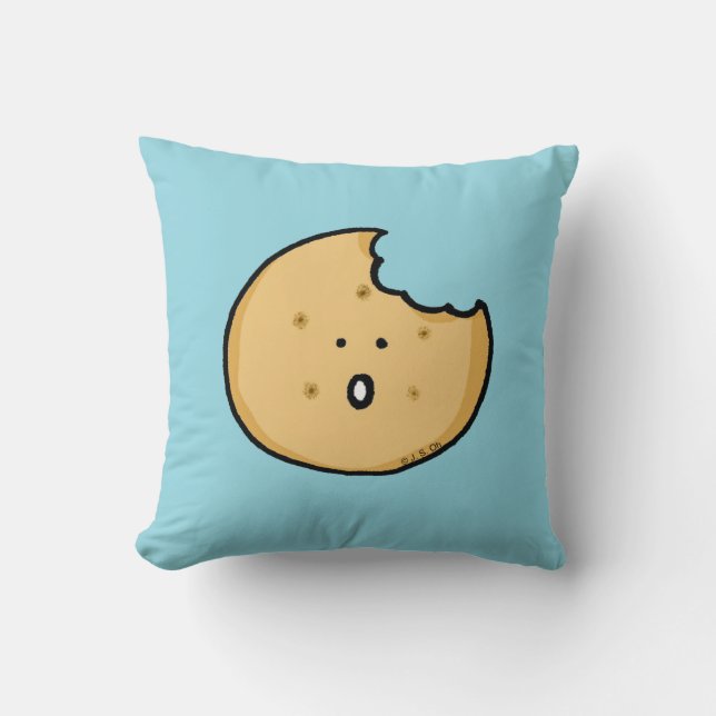 Funny Cookie Cartoon with Bite Cushion (Front)