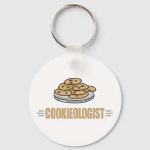 Funny Cookie Lover Key Ring