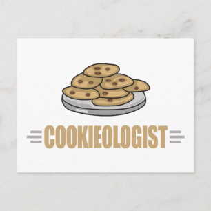 Funny Cookie Lover Postcard