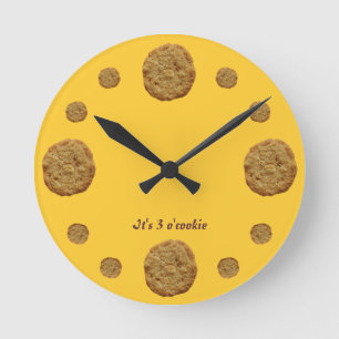 Funny Cookie Time Cookie Clock