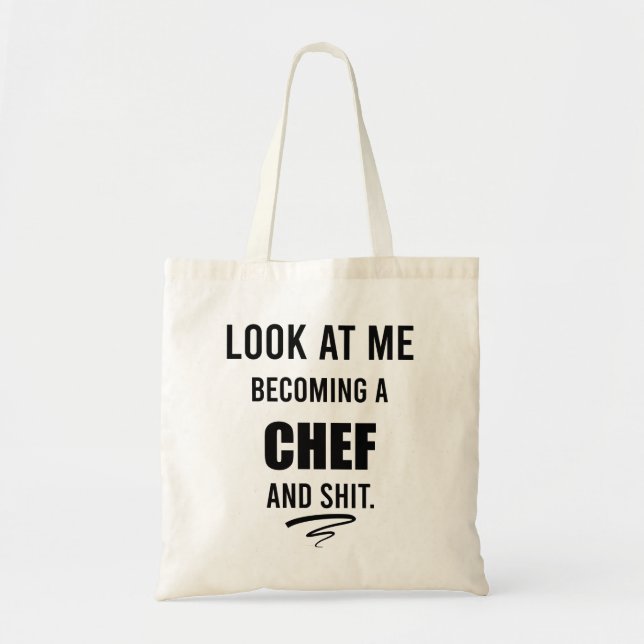 Funny Cooking Gift For Chef Funny Chef Shirt Tote Bag (Front)