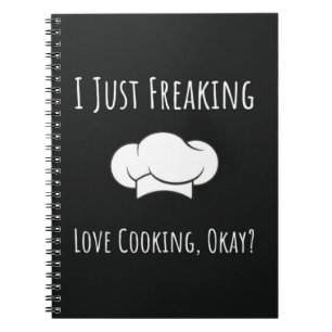Funny Cooking Gifts For Her Humour Woman Notebook