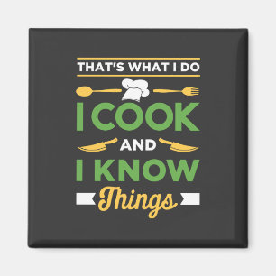 Funny Cooking Magnet