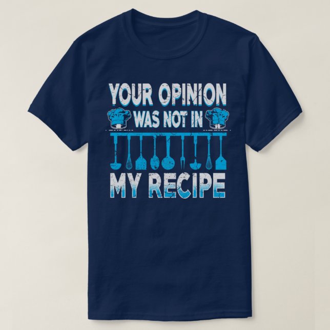 Funny Cooking  T-Shirt (Design Front)