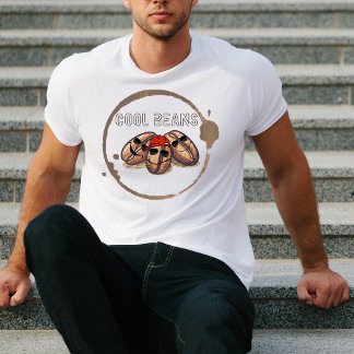 Funny Cool Beans Coffee Enthusiast Graphic T-Shirt