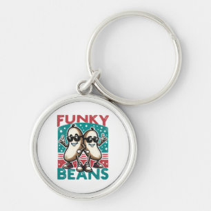 Funny Cool Beans Key Ring