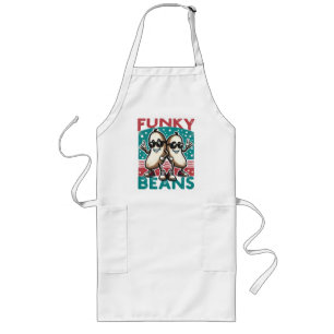 Funny Cool Beans Long Apron