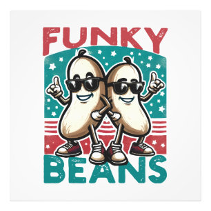 Funny Cool Beans Photo Print