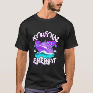 Funny cool Cruising vacation wife girlfriend Big D T-Shirt