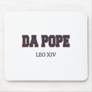 Funny Cool Da Pope Shirt God Bless Pope Leo Xiv Me Mouse Pad