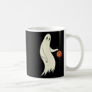 Funny Cool Ghost Dribbling Sketll - Halloween Sket Coffee Mug