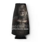 Funny Cool Gorilla "Hands off" your name Beer