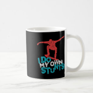 Funny Cool Skateboarding Quote Saying Coffee Mug