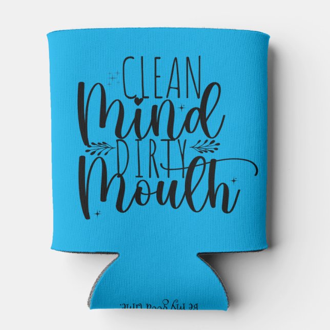 Funny cooler for the potty mouth (Back)