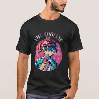 Funny Coolest Pop Pop Ice Cream T Shirt