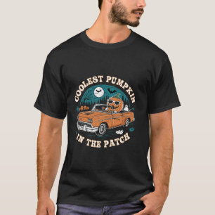 Funny Coolest Pumpkin in the Patch Halloween Famil T-Shirt
