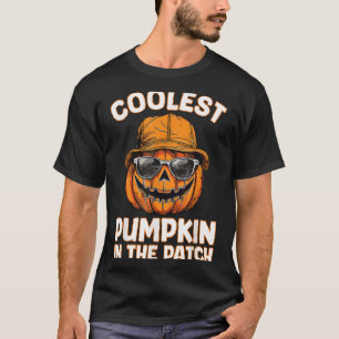 Funny Coolest Pumpkin In The Patch Halloween T-Shirt
