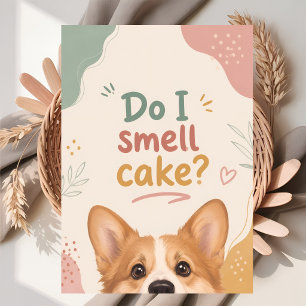 Funny Corgi Birthday Card