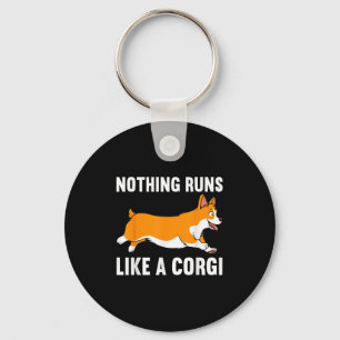 Funny Corgi Design For Men Women Kids Pet Dog Corg Key Ring