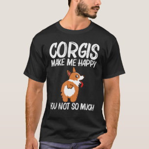 Funny Corgi Design For Men Women Pet Dog Animal Do T-Shirt