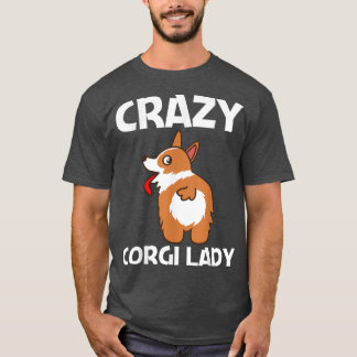 Funny Corgi Design For Women Mum Pet Dog Animal Do T-Shirt