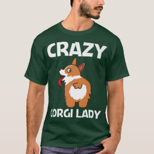 Funny Corgi Design For Women Mum Pet Dog Animal Do T-Shirt