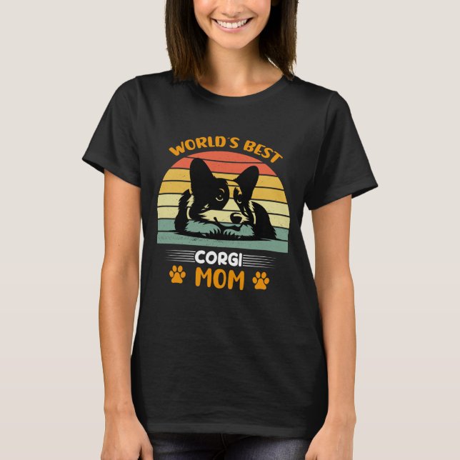 Funny Corgi Dog T-Shirt (Front)