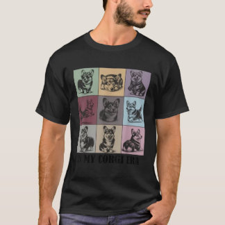 funny Corgi Mum Quote In My Corgi Era Cool Dog Lov T-Shirt