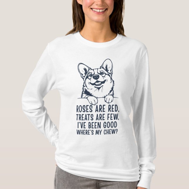 Funny Corgi Poem T-Shirt (Front)