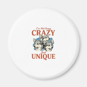 Funny Corgi Unique Vintage Engraving T-Shirt Desig Magnet