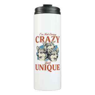 Funny Corgi Unique Vintage Engraving T-Shirt Desig Thermal Tumbler