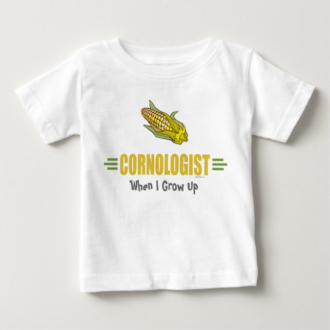 Funny Corn Baby T-Shirt (Front)