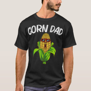 Funny Corn For Girls Kids Farming Corn Cob Farmer  T-Shirt
