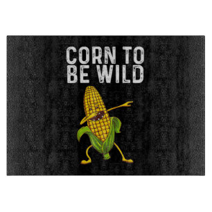 Funny Corn Gift for Men Women Corn On The Cob Cost Cutting Board