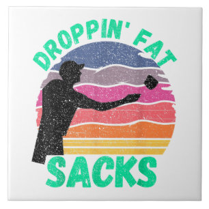 Funny Cornhole Team Cornhole Accessories Ceramic Tile