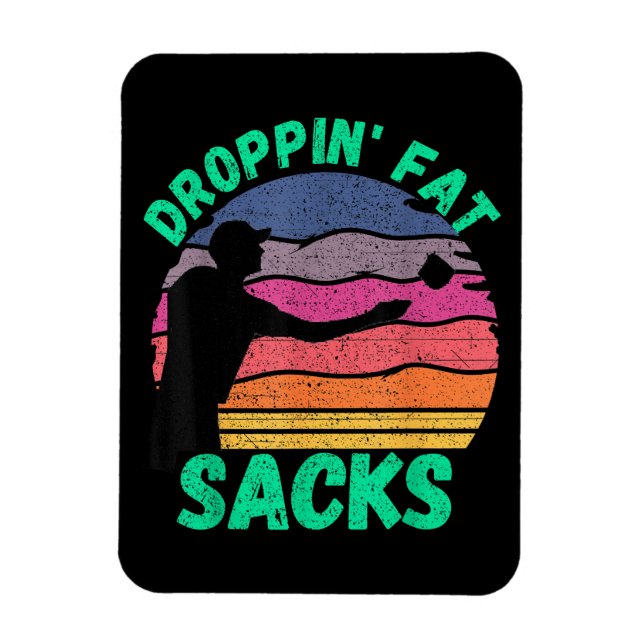 Funny Cornhole Team Cornhole Accessories  Magnet (Vertical)