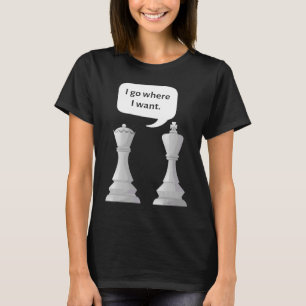 Funny corny dad joke design for chess players T-Shirt