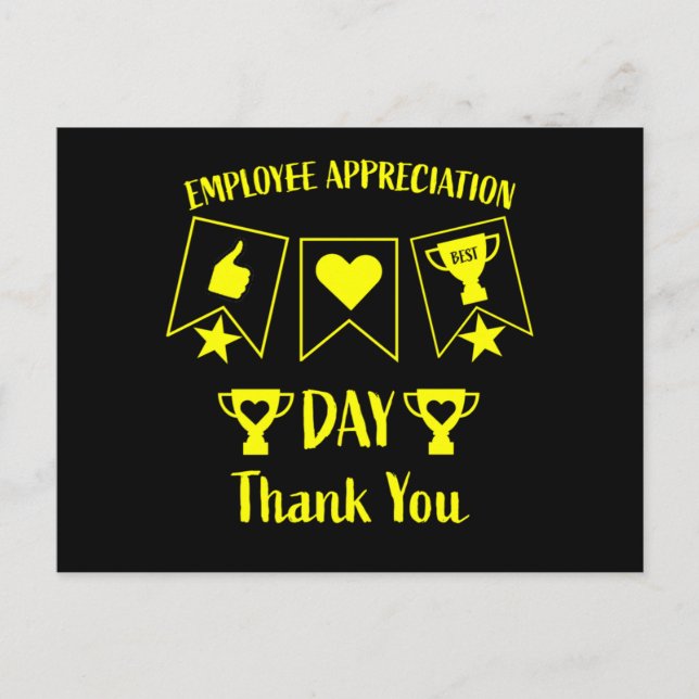 Funny Corporate HR Gifts Postcard (Front)