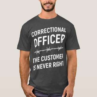 Funny Correctional Officer  Mum Men Dad Wife T-Shirt