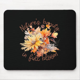 Funny Cottagecore Autumn Colours Fall Canadian Lea Mouse Pad