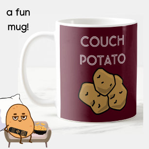 Funny "Couch Potato" Binge Watching Coffee Mug