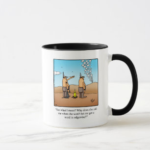 Funny Couple Humour Cartoon Mug Gift