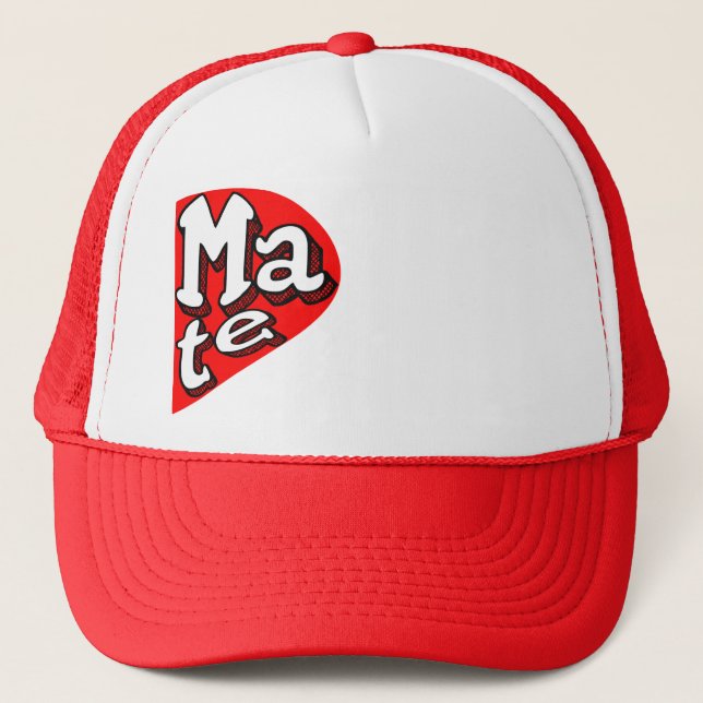 Funny couple matching hat, x2 ,Soul Mate Trucker Hat (Front)