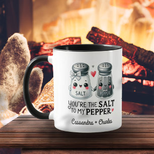 Funny Couples Gift "Salt to My Pepper" Customised Mug