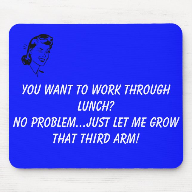 Funny Court Reporter Mouse Pad (Front)