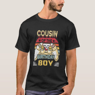 Funny Cousin Of The Birthday Boy Matching For Boys T-Shirt