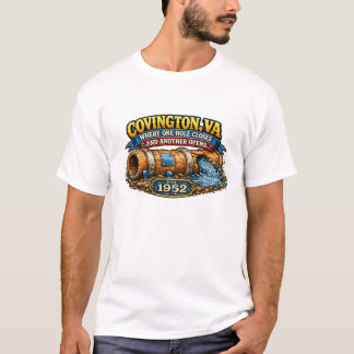 Funny Covington Water Pipe T Shirt